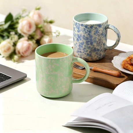 MartBig 17oz Ceramic Coffee Mugs – Set of 4